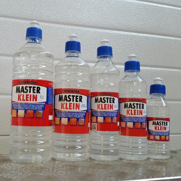 Супер клей "Master Klein" УНИВЕРСАЛЬНЫЕ ВОДО-МОРОЗОСТОЙКИЕ