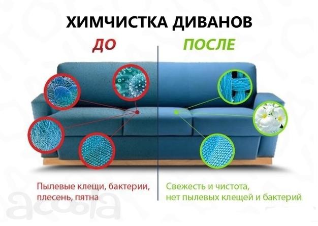 Химчистка диванов